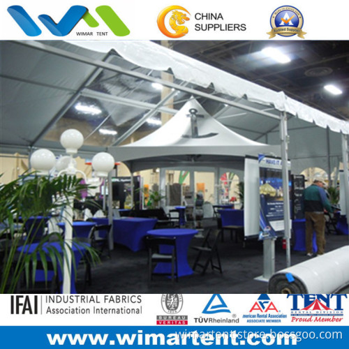 5mx5m White Aluminum PVC Spring Top Tent for Party